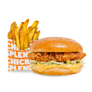 COMBO JUNIOR CHEESY CHICKEN SANDWICH