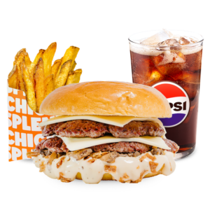 MENIU DOUBLE TRUFFLE BURGER