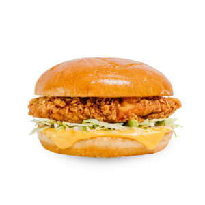 JUNIOR CHEESY CHICKEN SANDWICH